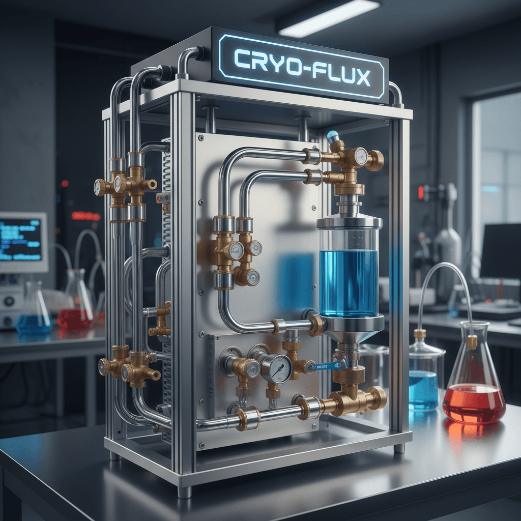 Compact liquid cooling system with tubing and valves